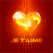 Coeur luisant "Je t'aime"