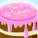 G�teau "Bonne St Valentin"