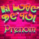 Graffiti arc-en-ciel "In love de toi"