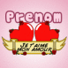 Coeurs jumeaux "Je t'aime mon amour"