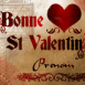 Parchemin "Bonne St-Valentin"